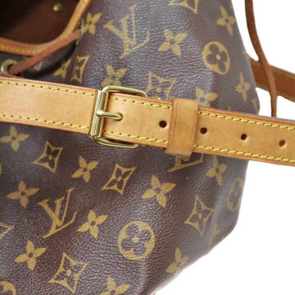 9449 14 Louis Vuitton Noe Drawstring Bag Monogram Canvas Brown