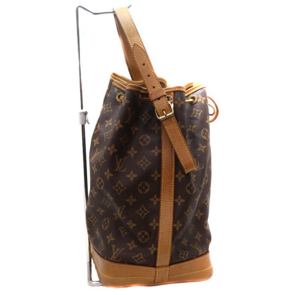 9449 5 Louis Vuitton Noe Drawstring Bag Monogram Canvas Brown