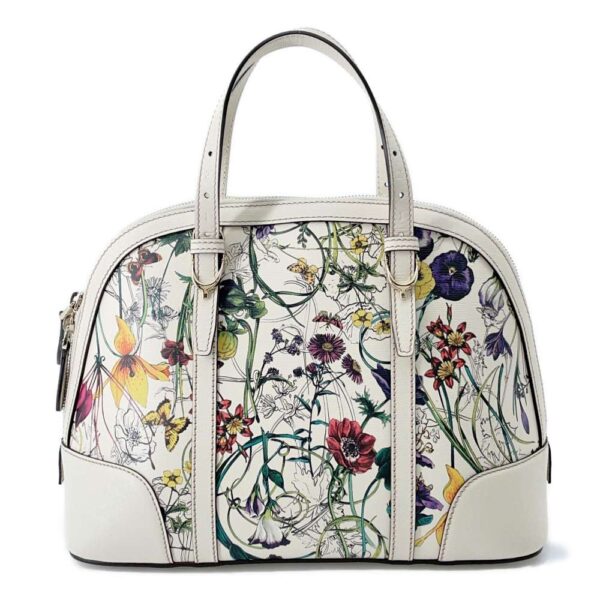 9451131 01 Gucci Flora 2way Handbag Floral Pattern