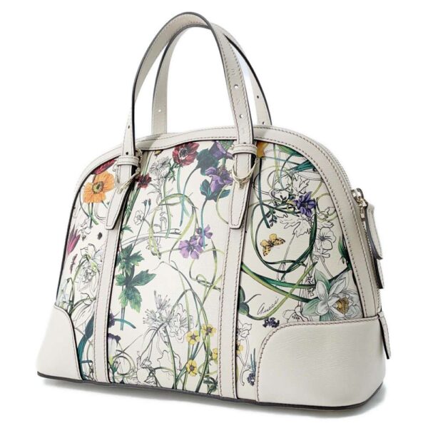 9451131 02 Gucci Flora 2way Handbag Floral Pattern