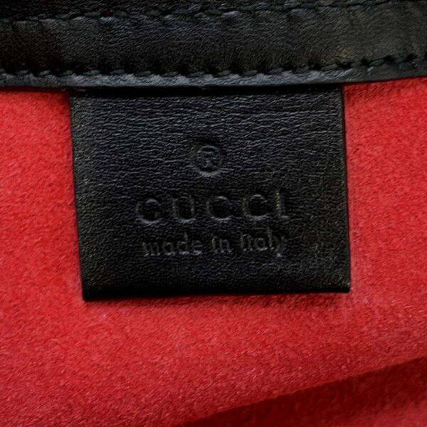 9461178 08 Gucci Drawstring Leather Rucksack