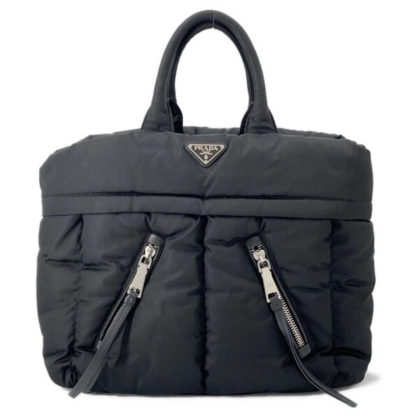 9464339 01 Prada Bomber Nylon Tote Bag