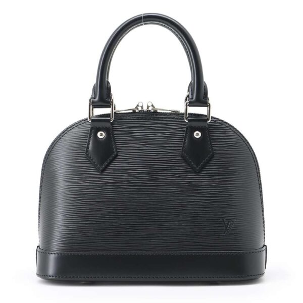 9465084 01 Louis Vuitton Alma BB Epi Handbag Black