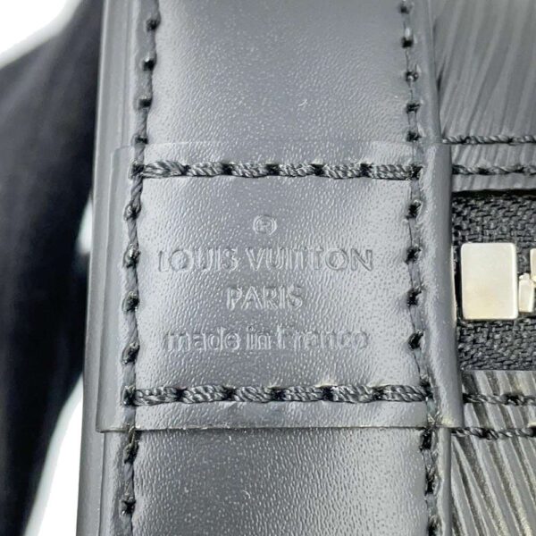 9465084 11 Louis Vuitton Alma BB Epi Handbag Black