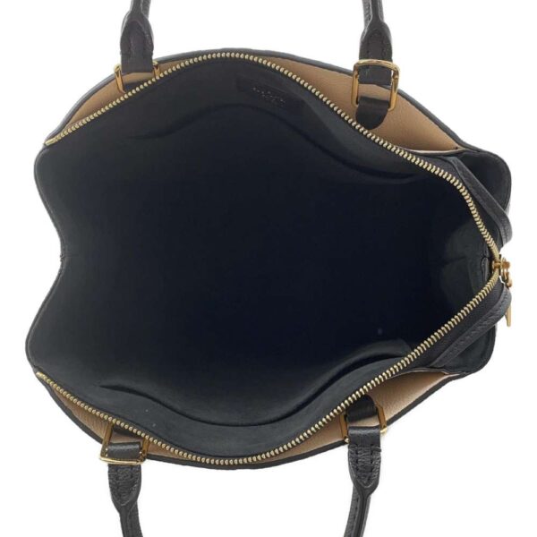 9465169 06 Louis Vuitton Petit Palais PM Empreinte Handbag Black Bicolor