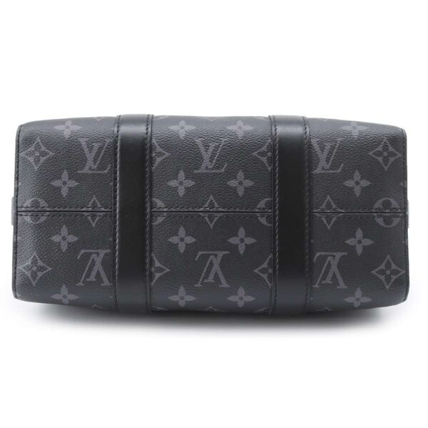 9465244 03 Louis Vuitton City Keepall Eclipse Reverse Shoulder Bag Black