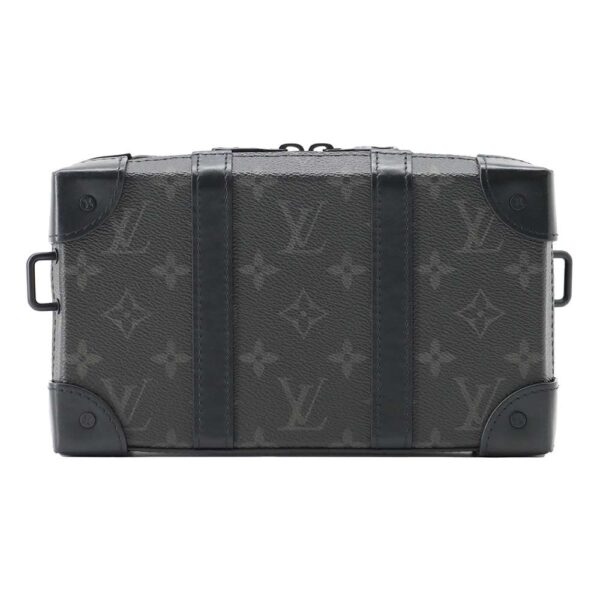 9465268 01 Louis Vuitton Soft Trunk Wallet Monogram Eclipse Shoulder Bag Black