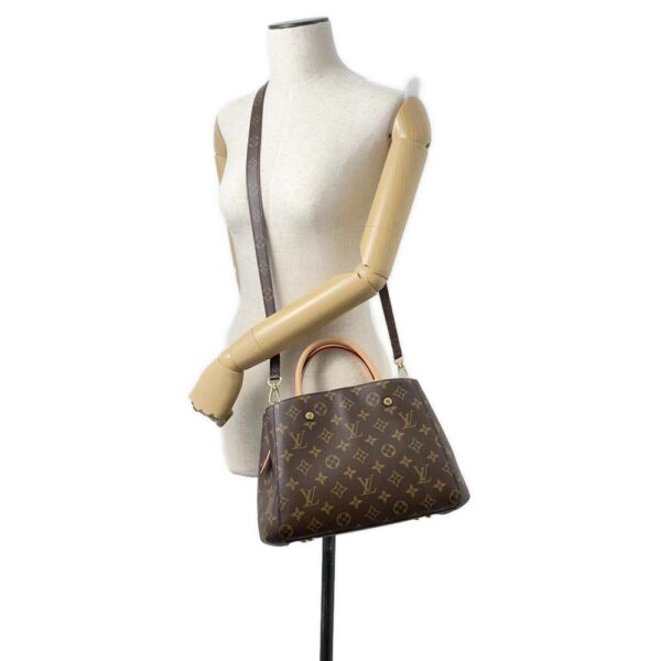 9465312 05 Louis Vuitton Montaigne BB Monogram Handbag