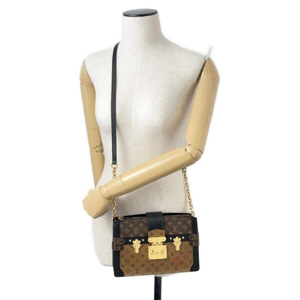 9468443 04 Louis Vuitton Trunk Clutch Monogram Reverse Shoulder Bag