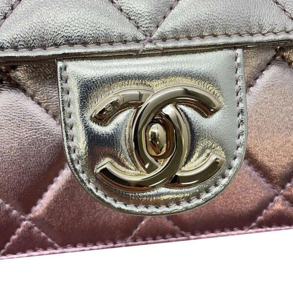 9470149 10 Chanel Matelasse Coco Mark Gradient Lambskin Shoulder Bag