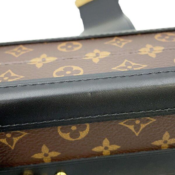 9478039 06 Louis Vuitton Petite Malle Monogram Shoulder Bag Black