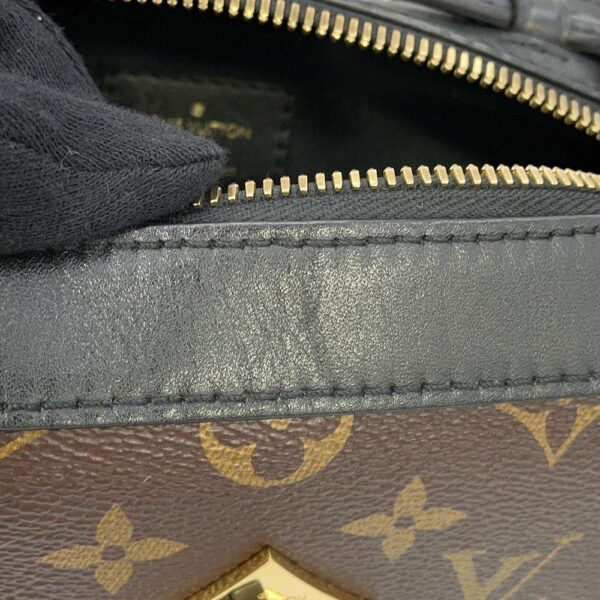 9478855 06 Louis Vuitton Saintonge Monogram Shoulder Bag Black