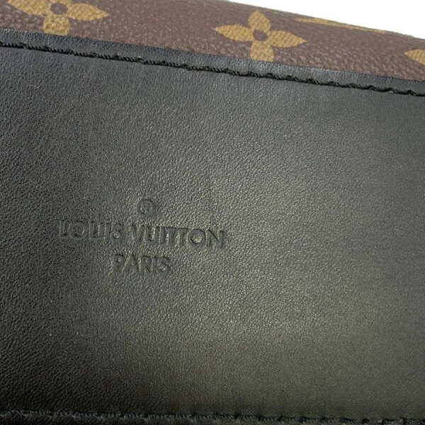 9478855 07 Louis Vuitton Saintonge Monogram Shoulder Bag Black