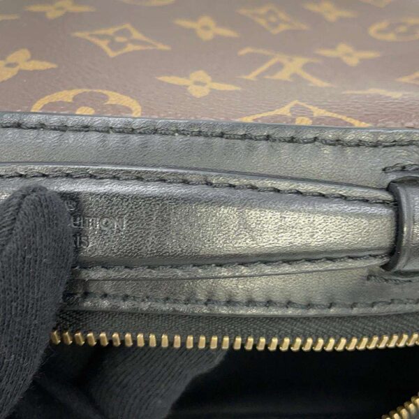 9478855 11 Louis Vuitton Saintonge Monogram Shoulder Bag Black