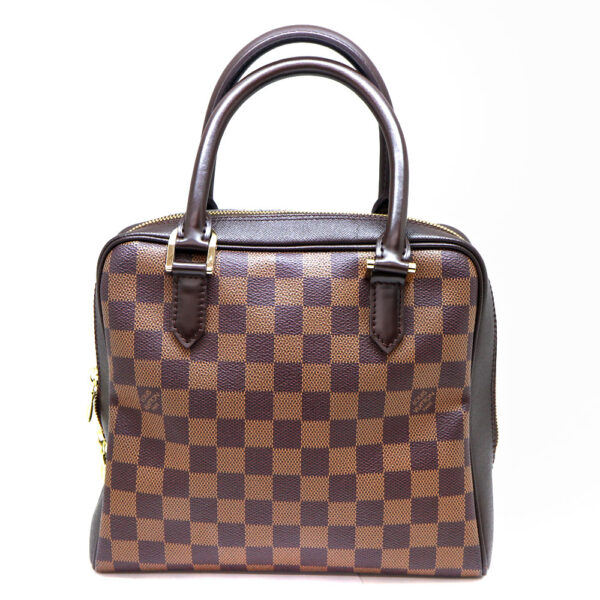 949 1 Louis Vuitton Brera Handbag Damier Canvas Ebene Brown