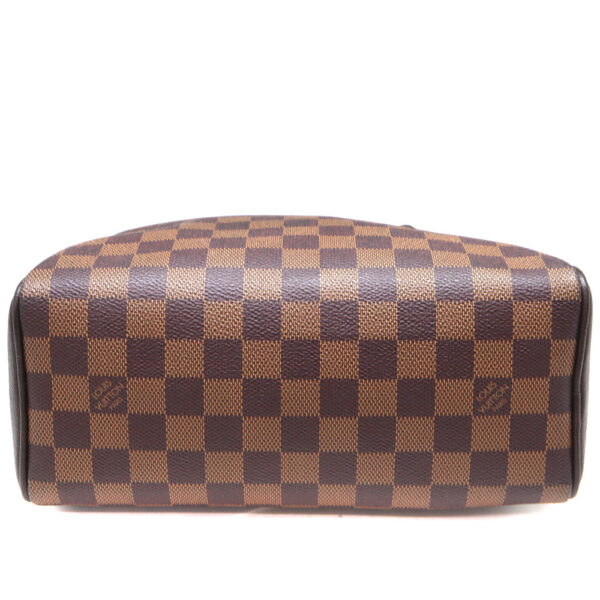 949 5 Louis Vuitton Brera Handbag Damier Canvas Ebene Brown