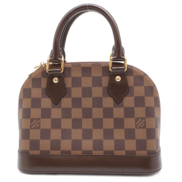 9503342 01 Louis Vuitton Alma BB Damier Ebene Handbag