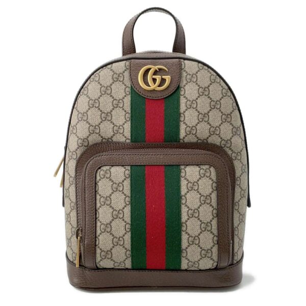 9510609 01 Gucci Ophidia GG Supreme Small Rucksack