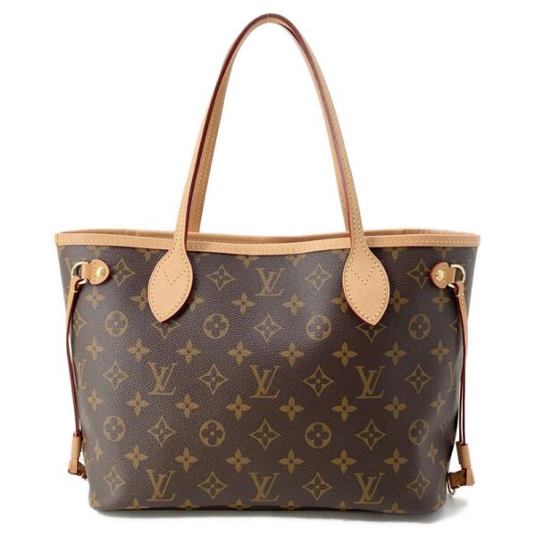 9515932 01 Louis Vuitton Neverfull PM Monogram Tote Bag with Pouch