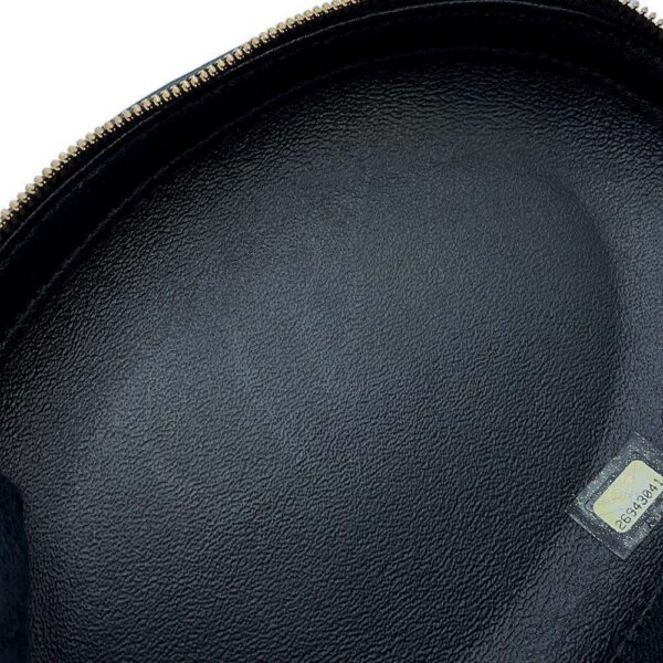 9535923 06 Chanel La Pausa V Stitch Leather Bag Black