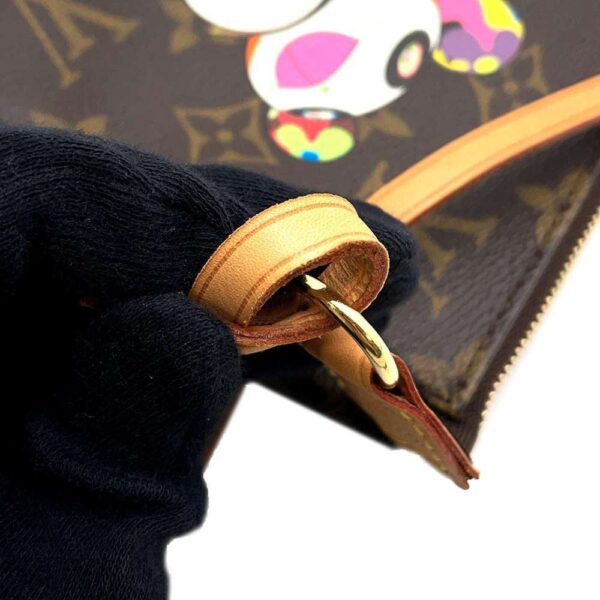 9537453 10 Louis Vuitton Panda Pochette Accessoire Monogram Handbag Takashi Murakami