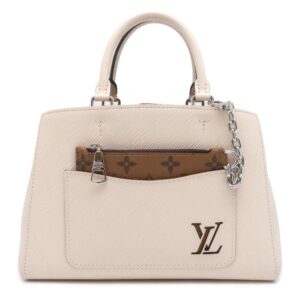 9538436 01 Louis Vuitton On My Side PM 2WAY Hand Shoulder Bag Camel Brown