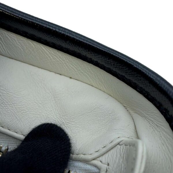 9544529 07 Chanel Gabriel de Small Hobo Lambskin Shoulder Bag Black White