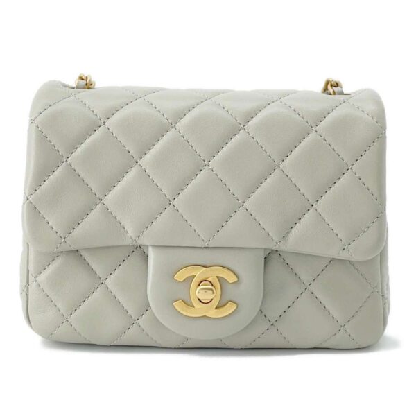 9557277 01 Chanel Mini Matelasse Lambskin Flap Coco Ball Shoulder Bag