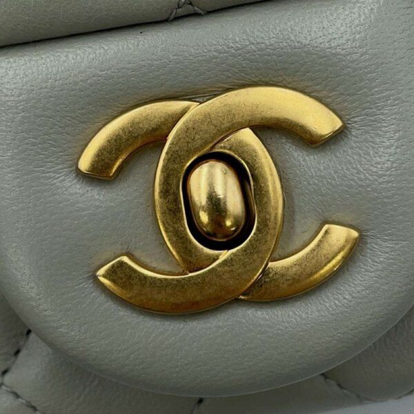 9557277 09 Chanel Mini Matelasse Lambskin Flap Coco Ball Shoulder Bag