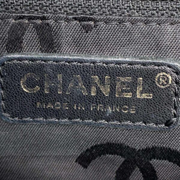 9567436 13 Chanel Cocomark Caviar Shoulder Tote Bag Black