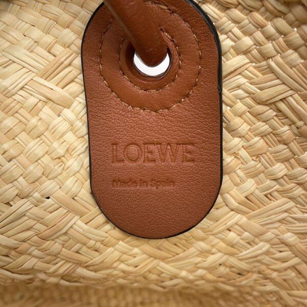 9571389 09 Loewe Anagram Basket Bag Small Ilaca Palm Calf Leather