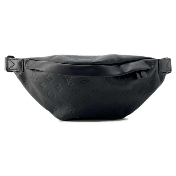 9587953 01 Louis Vuitton Discovery Bum Bag Monogram Shadow Body Bag Black