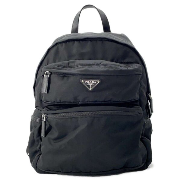 9589377 01 Prada Backpack Nylon Black