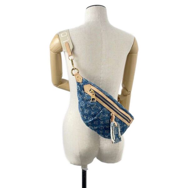 9590038 04 Louis Vuitton High Rise Monogram Denim Body Bag LV Remix