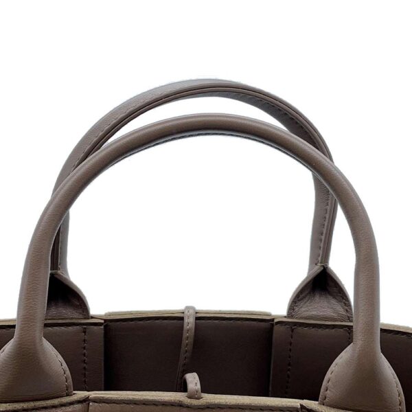 9602489 10 Bottega Veneta Arco Mini Intrecciato Leather 2way Tote Bag