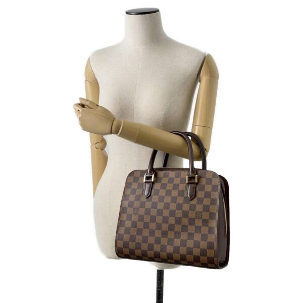 9603172 04 Louis Vuitton Triana Damier Ebene Handbag