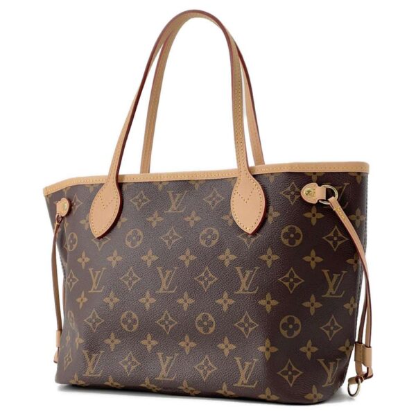 9603240 02 Louis Vuitton Neverfull PM Monogram Tote Bag with Pouch