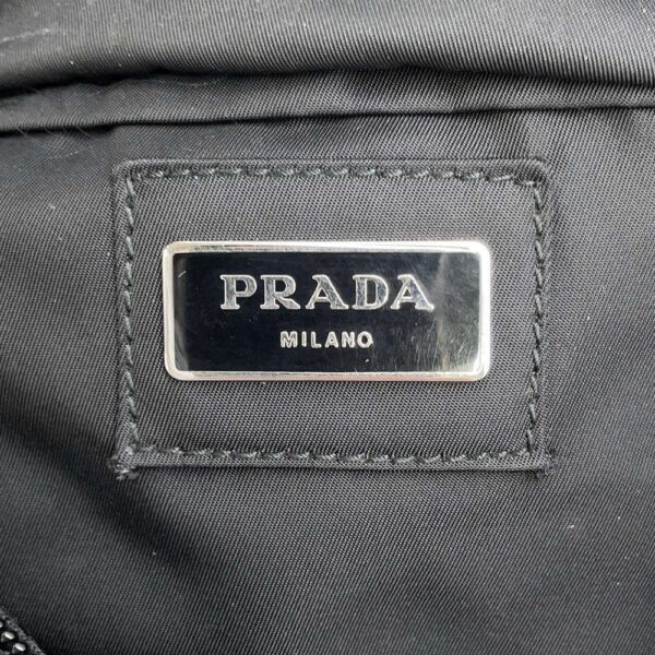 9605084 10 Prada Waist Bag Tessuto Nylon Black