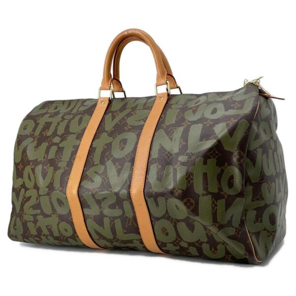 9605589 02 Louis Vuitton Keepall 50 Monogram Bag