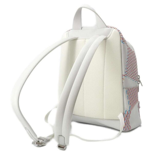 9605596 02 Louis Vuitton Spray Racer Damier Rucksack White