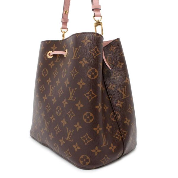 9605725 02 Louis Vuitton Neonoe Rose Poudre Monogram Shoulder Bag 2way