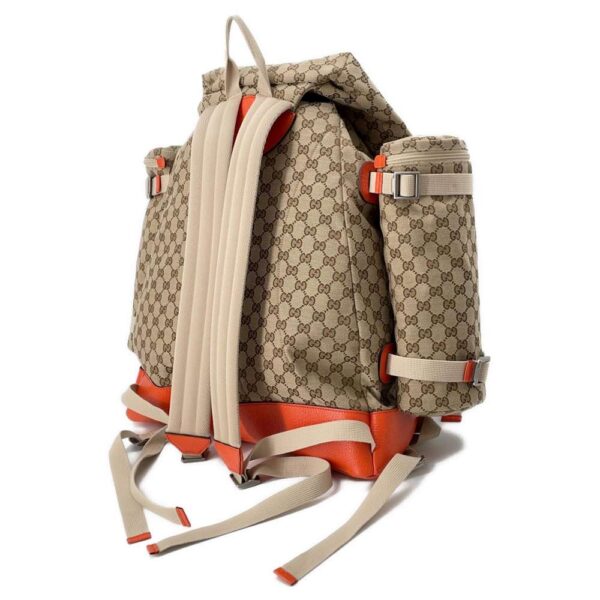 9607439 02 Gucci North Face Collaboration GG Canvas Rucksack