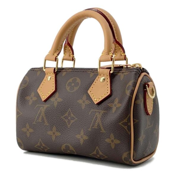 9607576 02 Louis Vuitton Nano Speedy Monogram Handbag 2way