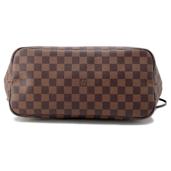 9607644 03 Louis Vuitton Neverfull MM Damier Ebene Tote Bag