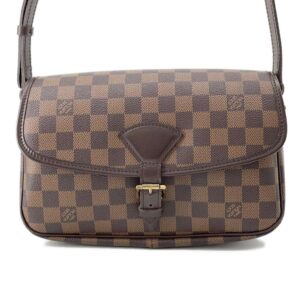 9607804 01 Louis Vuitton Monogram Canvas Black Calfskin Petite Malle