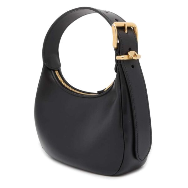 9616578 02 Miu Miu Handbag Leather Hobo Black