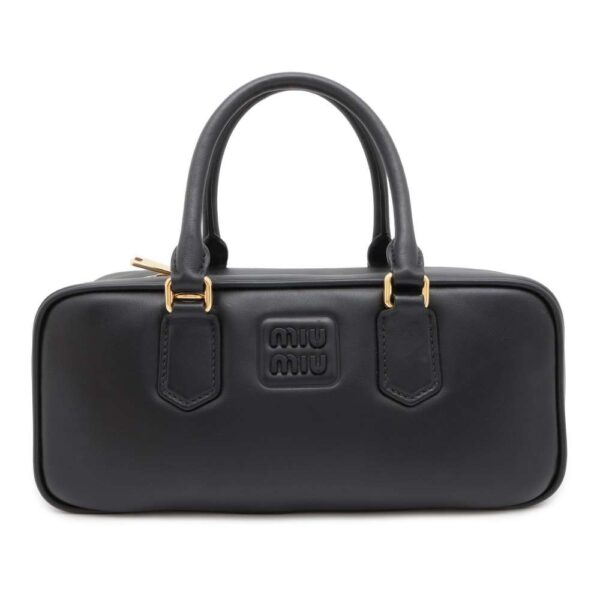 9617766 01 Miu Miu Handbag Arcadi Leather Black