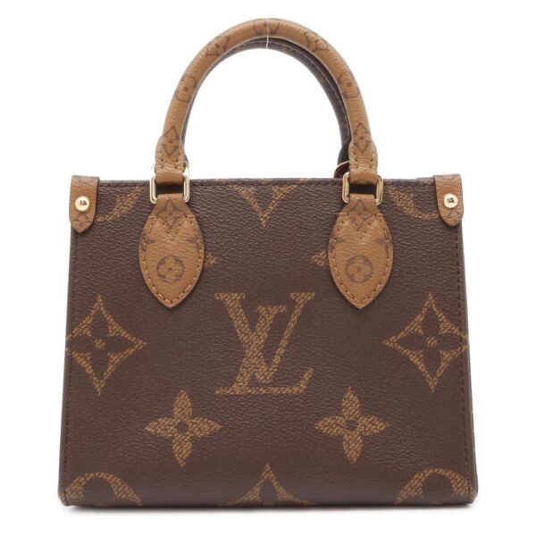 9624023 01 Louis Vuitton On the Go BB Monogram Reverse Handbag 2way