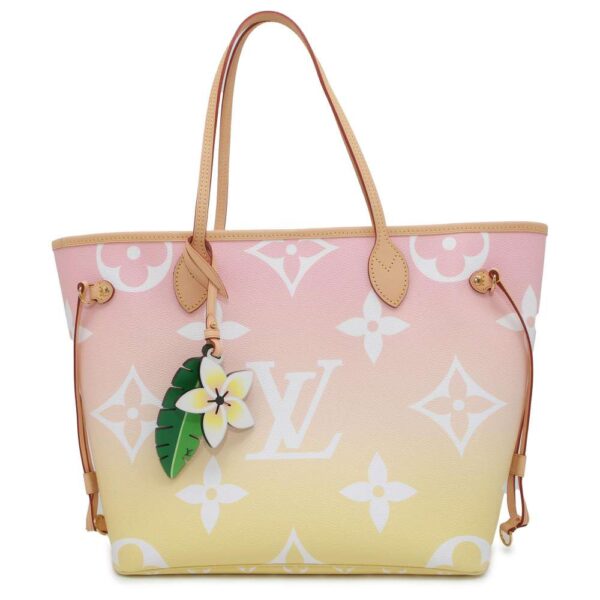 9637313 01 Louis Vuitton Neverfull MM Monogram Giant By The Pool Tote Bag