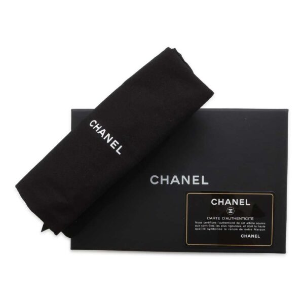 9643765 11 Chanel Matelasse Classic Vanity Cocomark Lambskin Pochette Black